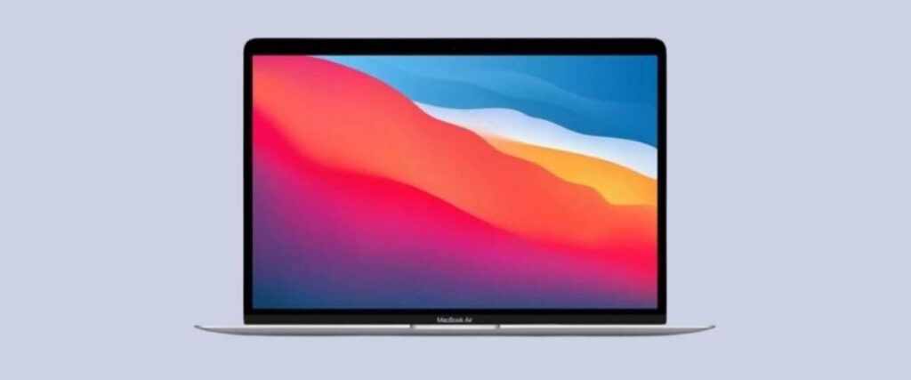 O MacBook Apple Air A2337 M1 é o primeiro representante da Apple na lista, equipado com o sistema operacional macOS. Este modelo utiliza o processador exclusivo Apple M1. O processador é poderoso o suficiente para executar software pesado mesmo sem uma placa gráfica dedicada. Especialmente software exclusivo para computadores Apple.