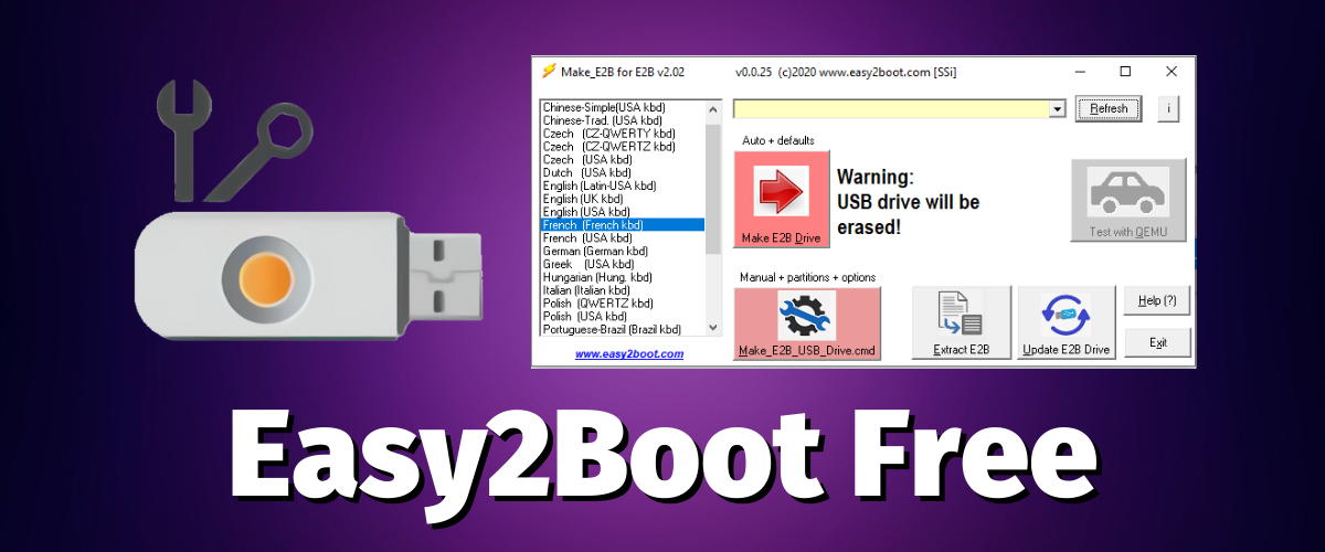 Easy2Boot – Crie um Pendrive Multiboot com vários sistemas e ferramentas