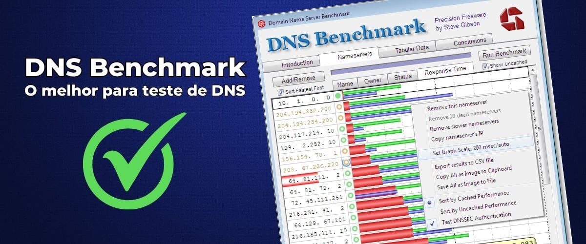 DNS Benchmark_ O que é e como baixar para Windows