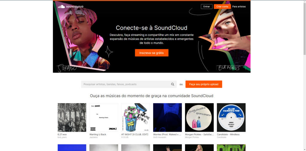 No SoundCloud, muitos artistas disponibilizam suas músicas gratuitamente para download. Para encontrar músicas para baixar, basta procurar faixas com o botão de download habilitado. É uma ótima opção para descobrir novos artistas e criar uma coleção personalizada.