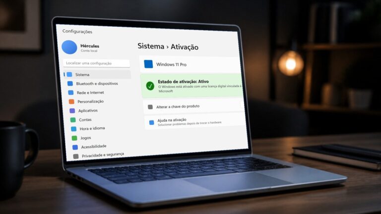 Como ativar o Windows 11 do jeito certo: licença digital, chave do produto, depois de formatar e após trocar a placa-mãe