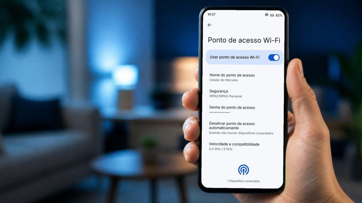 Como rotear a internet do celular para o PC, o notebook ou outro celular pelo Wi-Fi (Android e iPhone)