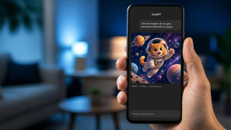 Como criar imagem no ChatGPT de graça: passo a passo, prompts prontos e como editar e baixar