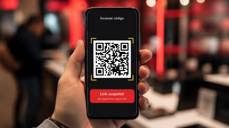Golpe do QR Code: Febraban alerta para códigos falsos que desviam seu Pix em lojas, sites e boletos