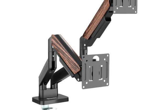 Suporte Articulado Para Monitor Zinnia Rust 200, 17 Pol a 32 Pol, Preto, ZNO-RUS…