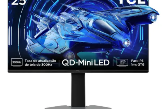 Monitor Gamer Tcl 25 Polegadas Qd-Mini Led Full Hd G64 300hz 1ms (Gtg) Freesync …
