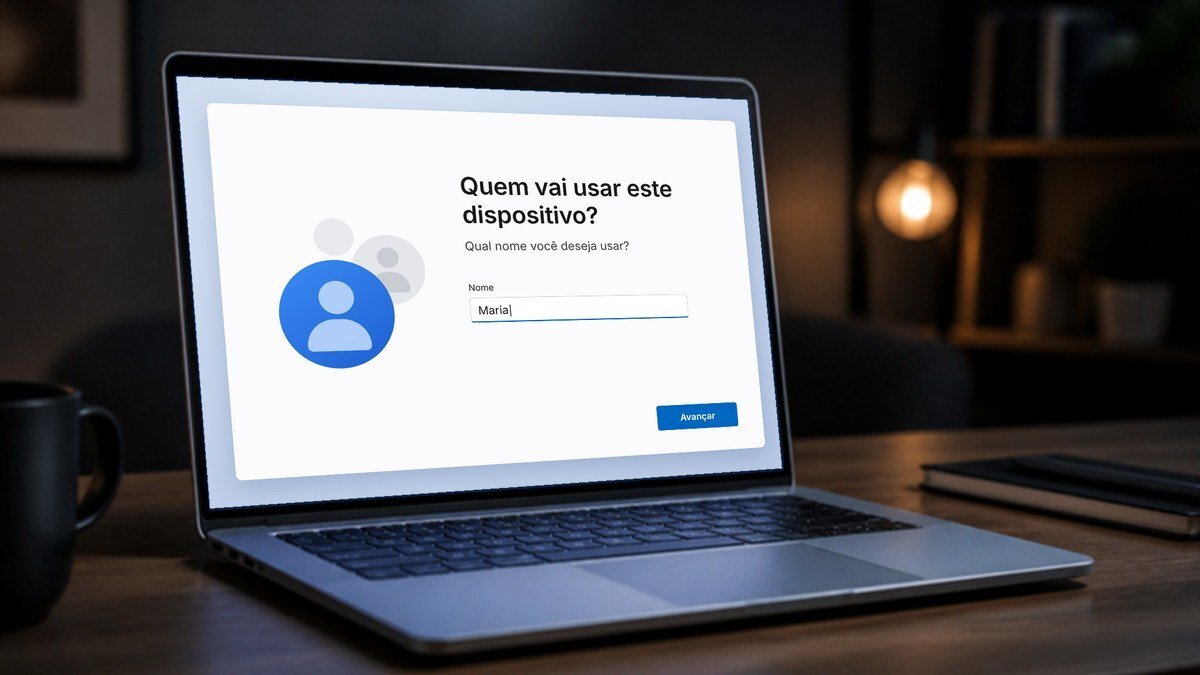 tela de criacao de conta local na configuracao do windows 11 I79bj